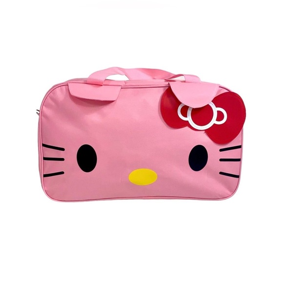 NEW Sanrio Hello Kitty Extra Large Pink Tote Bag - Picture 1 of 2